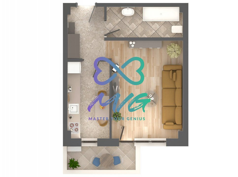 Apartament decomandat, central, cu locație excelentă, Iasi