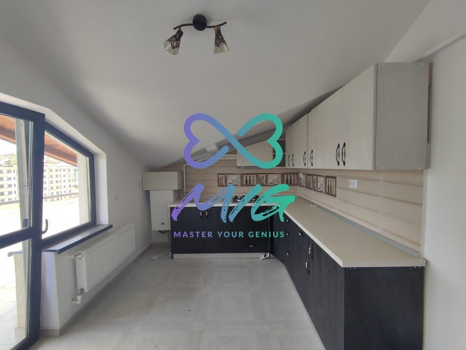 Apartament 2 camere + living open-space, mobilat, intabulat, Iași, Vișan