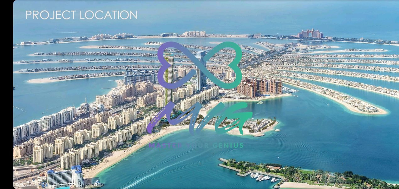 Apartament Dubai, 5 dormitoare, 1500mp utili cu piscina, etaj 1-6