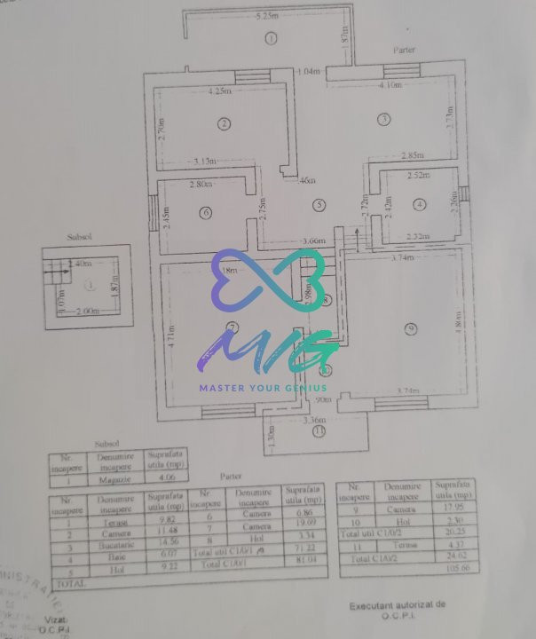 Apartament tip Duplex cu 4 camere, Moara de Vânt