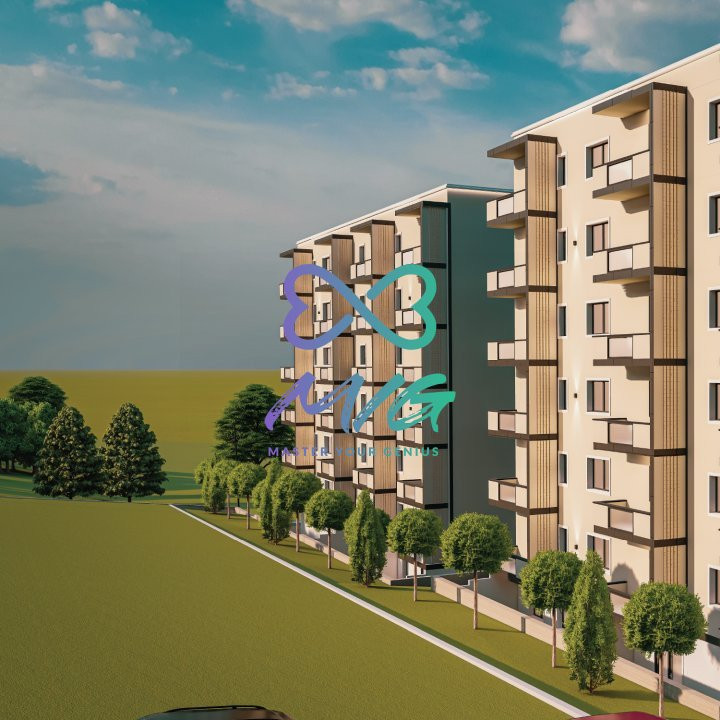 Apartament 2 camere, decomandat, cu gradina inclusă, intabulat, în rate, Vișan